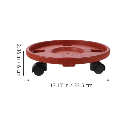 2St Plastic Plantenroller Met Dikke Basis Voor En Buiten 1