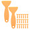 20 Pcs Glue Removal Window Tint For Car Plastic 6