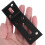 Masteelf  6 Pcs Adjustable Bracket Stainless Steel Corner Braces Black 6