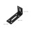 Masteelf  6 Pcs Adjustable Bracket Stainless Steel Corner Braces Black 2