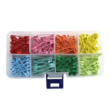 240 Pcs Colored Safety Pins Sewing Jewelry Making Beading Supplies