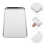 Stainless Steel Baking Tray Silver Multi-Purpose 2pcs 10