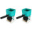 2 Sets Glue Manual Applicator Aluminum Roller-Type Spreader 4