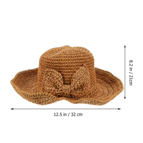 Sun Visor Beautiful Hat Fine Workmanship Travel Miss 1
