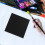 Black Cotton Canvas Panels 1set 3