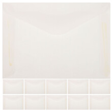 Envelope Paper Bags Beige Oil Waxed Paper 20pcs 4.91x3.54in