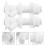 Cooler Spigot Replacement Gallon Beverage Coolers White 2pcs 4