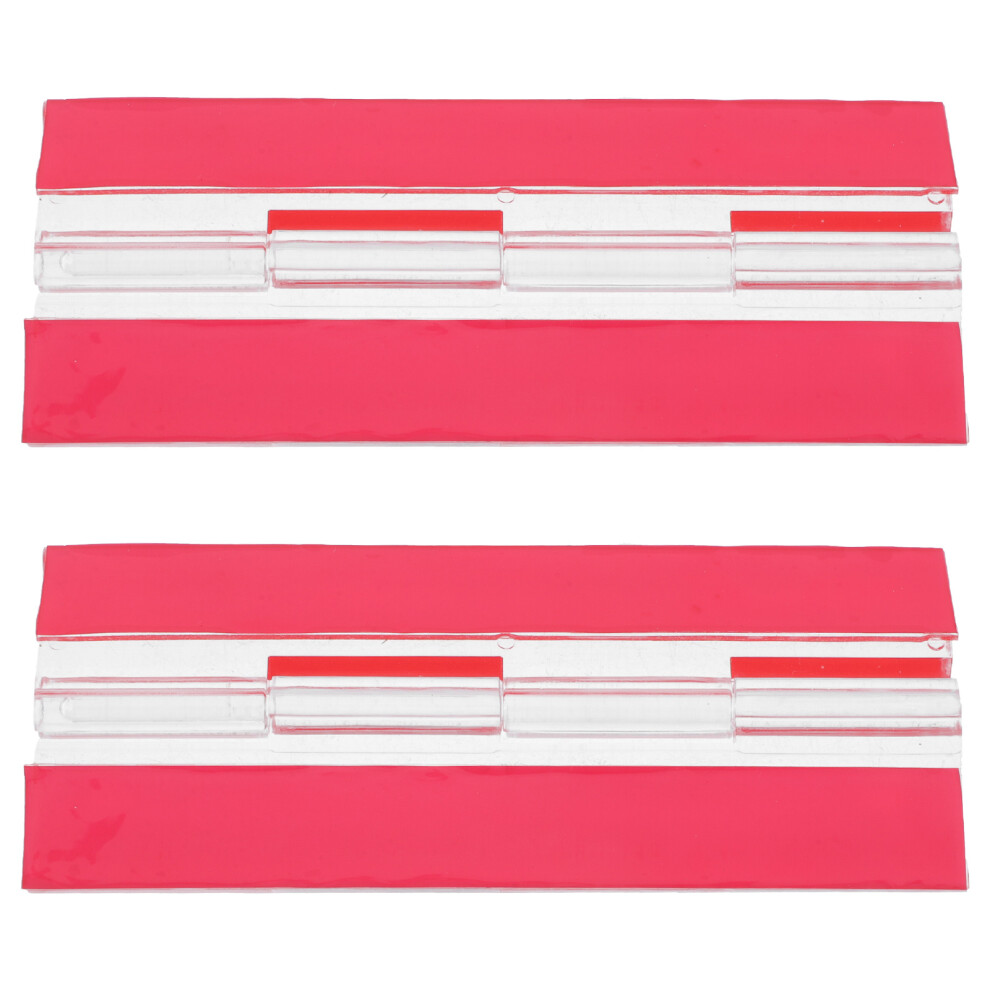 2 Pcs Self Adhesive Hinge Lid Cabinet Door Hinges Transparent 3163220977648