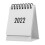 Mini Calendar White 1pcs 3.3x3in 1