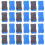 24Pièces Blanche Tableau Eva Portable École Enfants 7