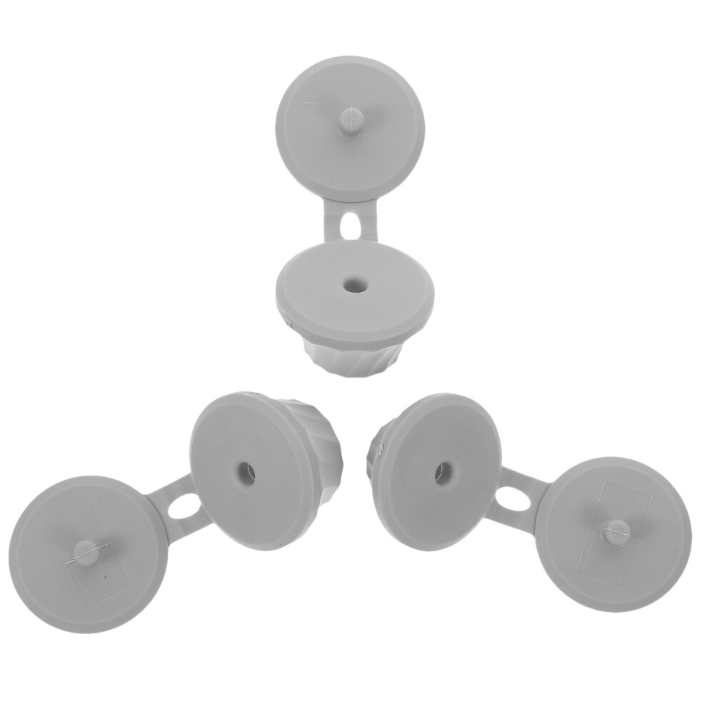 3 Pcs Leak Proof Bottle Cap Baby Travel Dispensing Shampoo Dispenser Artibetter