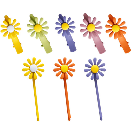 Hair Pin Assorted Color 10pcs 2.8in 1