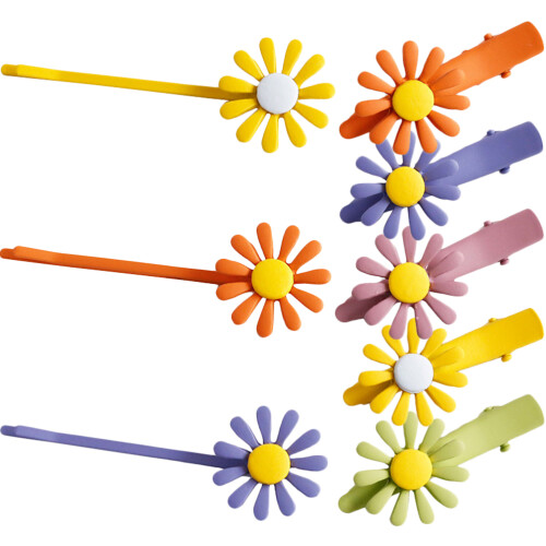 Hair Pin Assorted Color 10pcs 2.8in