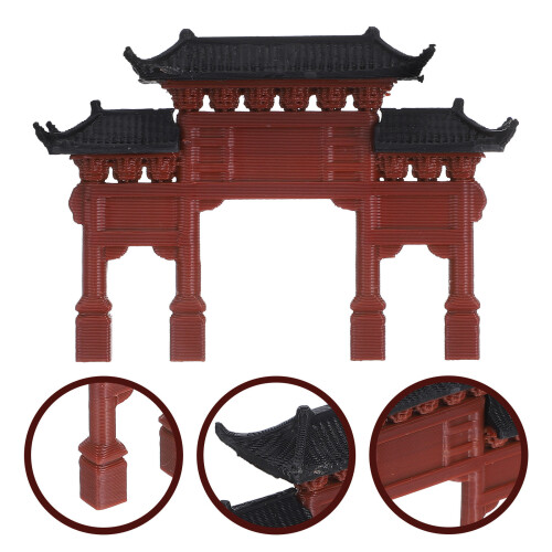 Unbranded  Craft Drawing Sponge Dauber Ancient Building Model 2