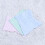 5set Infant Washcloths Assorted Color Multilayer Bibs 7