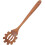 Noodle Strainer Spoon Wooden Khaki 1pc 1