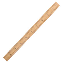 Bamboo Ruler For Measuring Clothes Fashion Drawing Template Crafted