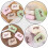3pcs Bath Sponges Infant Bath Sponges Practical Newborn Tools 10