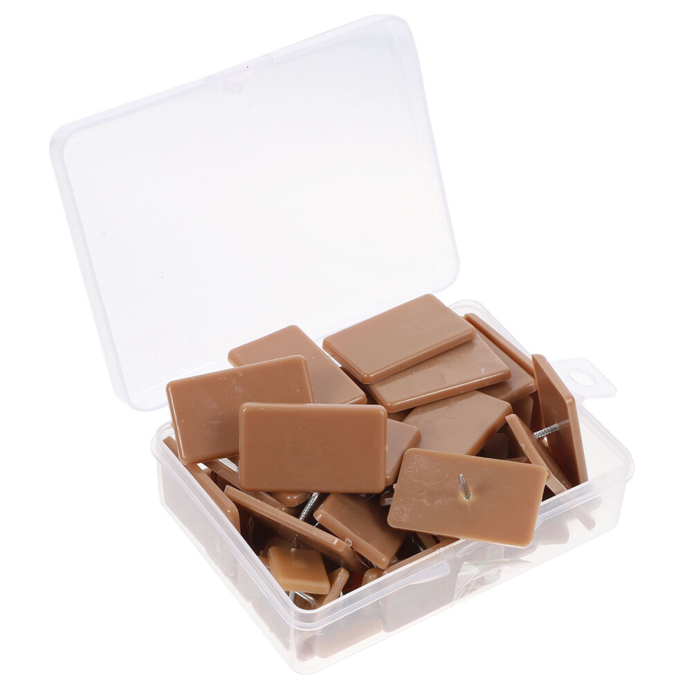 1Set Brown Abs Iron Drawer Glides And Slides Furniture Drawer Guides 3163220980549