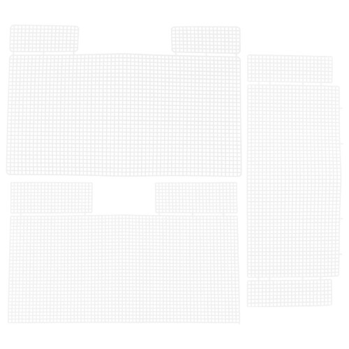 Handbag Plastic Mesh Sheet White 3 Sheets 2