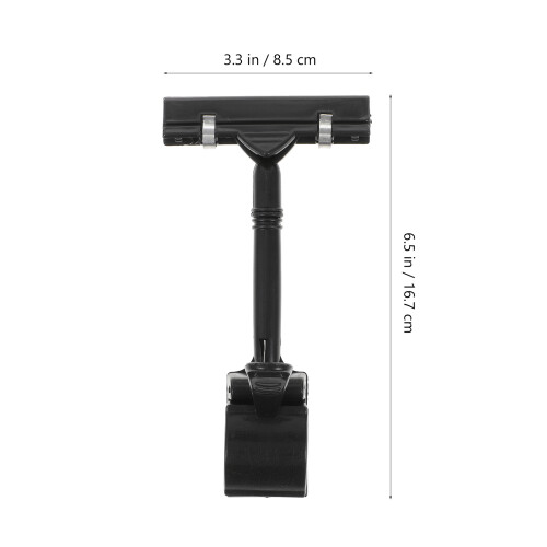 Retail Label Holders Display Clamp Blue 10pcs 1