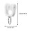 10pcs Curtain Glider Hooks For Ceiling Curtain Track Rails 2