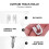 10pcs Curtain Glider Hooks For Ceiling Curtain Track Rails 9