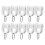 10pcs Curtain Glider Hooks For Ceiling Curtain Track Rails 3