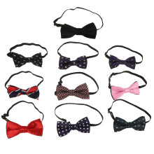 10 Pcs Christmas Kid Bow Tie Pre-Tied Ties Performance Boy Child