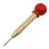 Automatic Dots Marker Tool, Spring-Loaded Scriber for Woodworking, Metal, Plastic, Gold Finish, Handheld Chisel Marker 1