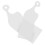 Hand Acrylic Cutting Board 41.00x15.50x0.30cm White 4