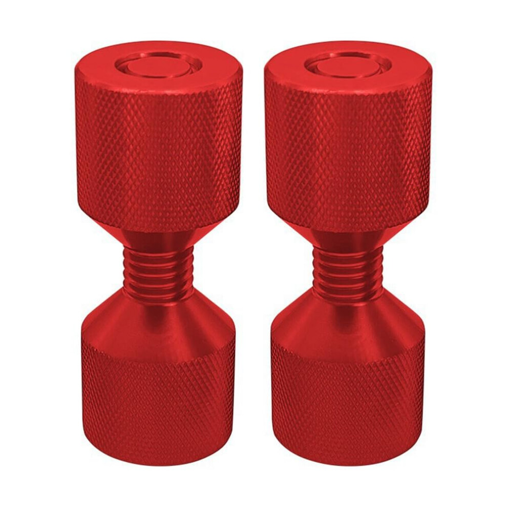 1-1/8 Aluminium 6061 2-Hole Flange Alignment Pin Set Red For Flange Alignment And Installation 6447073297106