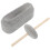 Stone Mortar And Pestle Grey Medicine Grinding 1set 11