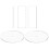 1 Set Cake Pan Round Baking Tools Acrylic 11