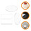 1 Set Cake Pan Round Baking Tools Acrylic 5