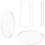 1 Set Cake Pan Round Baking Tools Acrylic 1