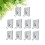 20 Pcs Adhesive Hooks Plum Blossom Shape Wall Hooks For Home Use 4