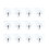 20 Pcs Adhesive Hooks Plum Blossom Shape Wall Hooks For Home Use 7