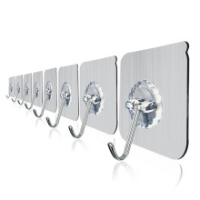 20 Pcs Adhesive Hooks Plum Blossom Shape Wall Hooks For Home Use