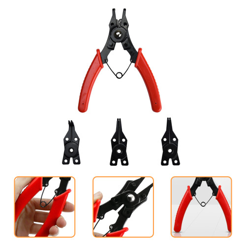 Interchangeable Pliers Set Red 1 Set 5.7x4.4in Durable Use 2