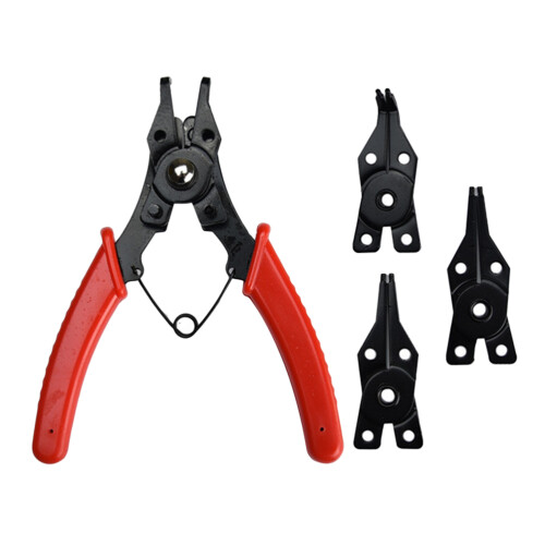Interchangeable Pliers Set Red 1 Set 5.7x4.4in Durable Use