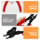 Interchangeable Pliers Set Red 1 Set 5.7x4.4in Durable Use 9