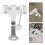 Heavy Sword Bracket Fencing Training Tool Lightweight Socket 5