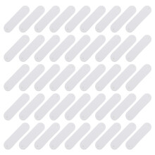 White 100 Pcs Labels Blank Handmade For Crochet Button