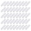 White 100 Pcs Labels Blank Handmade For Crochet Button 1