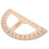 Triangle Ruler Measuring Tool Wood Light Brown 1pcs 9