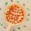 Bread Serving Wood Board Wooden Pizza Board Khaki 1pack 6