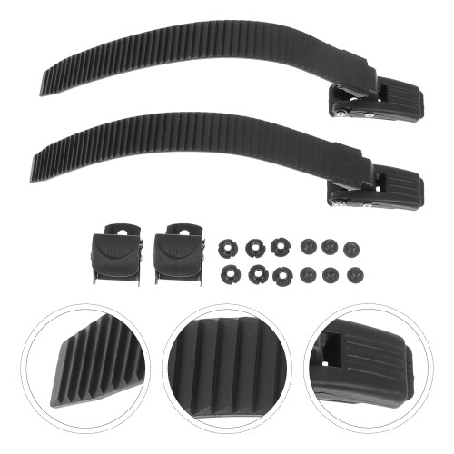 2sets Professional Skates Strap Premium Plastic Adjustable 2