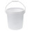 Cow Water Bucket Plastic White 1set 11