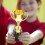 2St Multicolor Plastic Trophy Voor Kinderen Wedstrijd Award 8